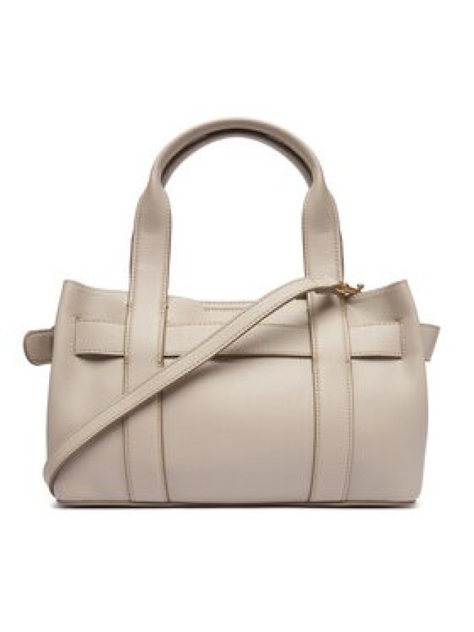 Calvin Klein Torebka Buckle Mini Tote With Strap LV04F3295G Beżowy