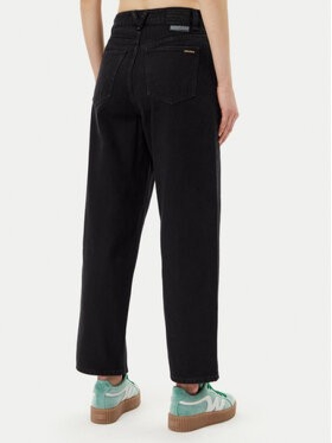 Volcom Jeansy Wellow B1912301 Czarny Loose Fit