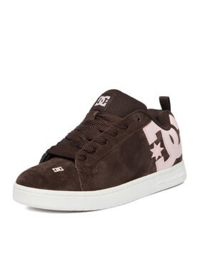 DC Shoes Sneakersy CEOWB-V5-10118 Brązowy jasny