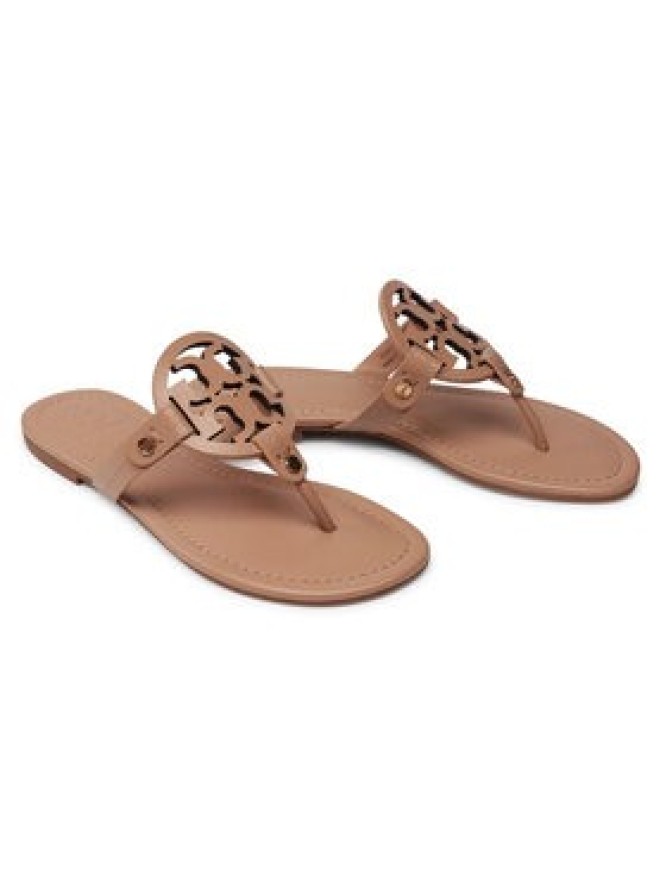 Tory Burch Japonki Miller 21168647 Beżowy