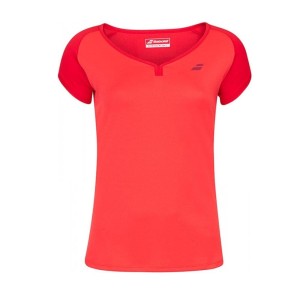 T-shirt koszulka juniorska Babolat Play Cap Sleeve