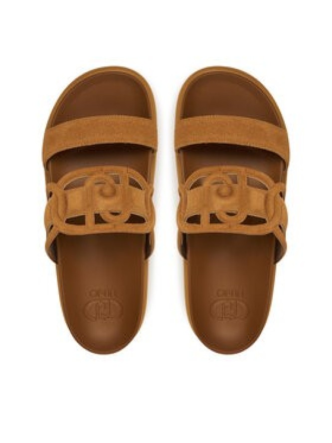 Liu Jo Klapki Loren 06 SA5125 PX002 Brązowy