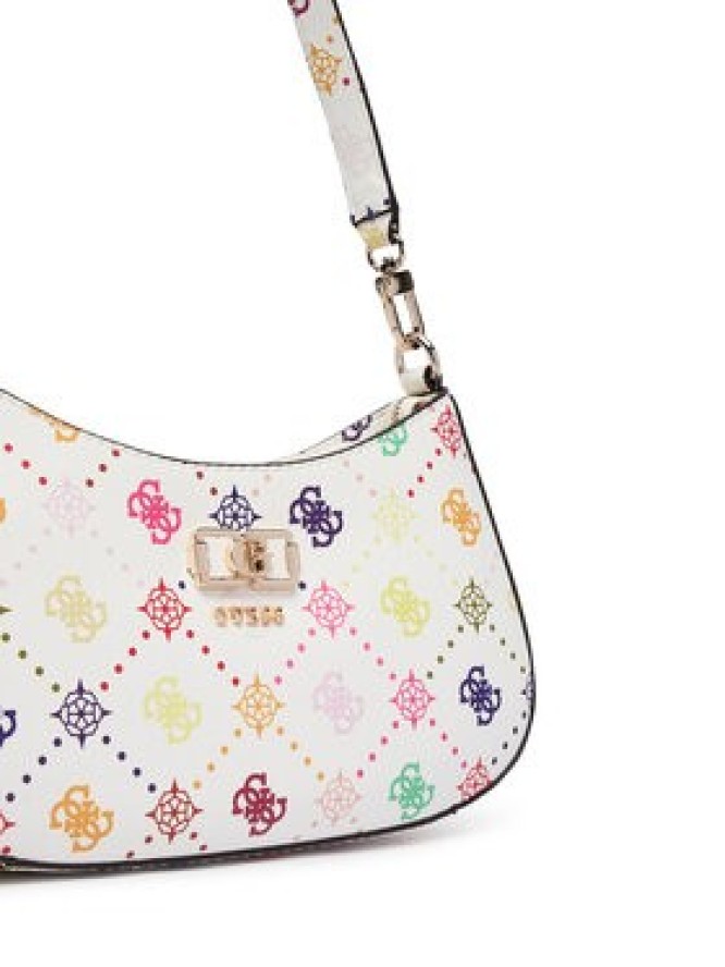 Guess Torebka Emelie Logo HWGM99 28180 Biały