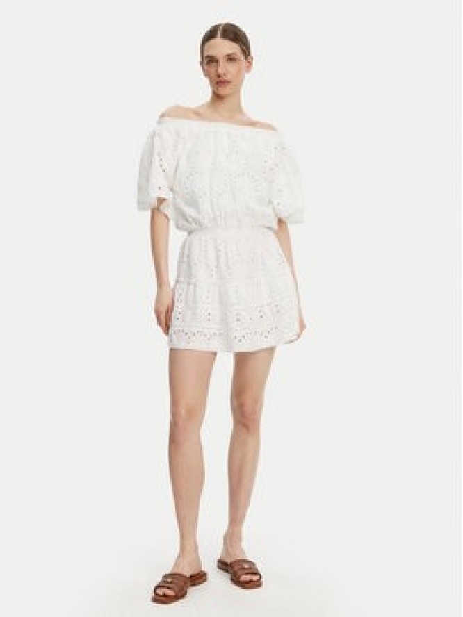 Melissa Odabash Sukienka letnia Micha Biały Regular Fit