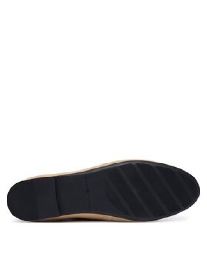 Tommy Hilfiger Baleriny Th Plate FW0FW09374 Beżowy
