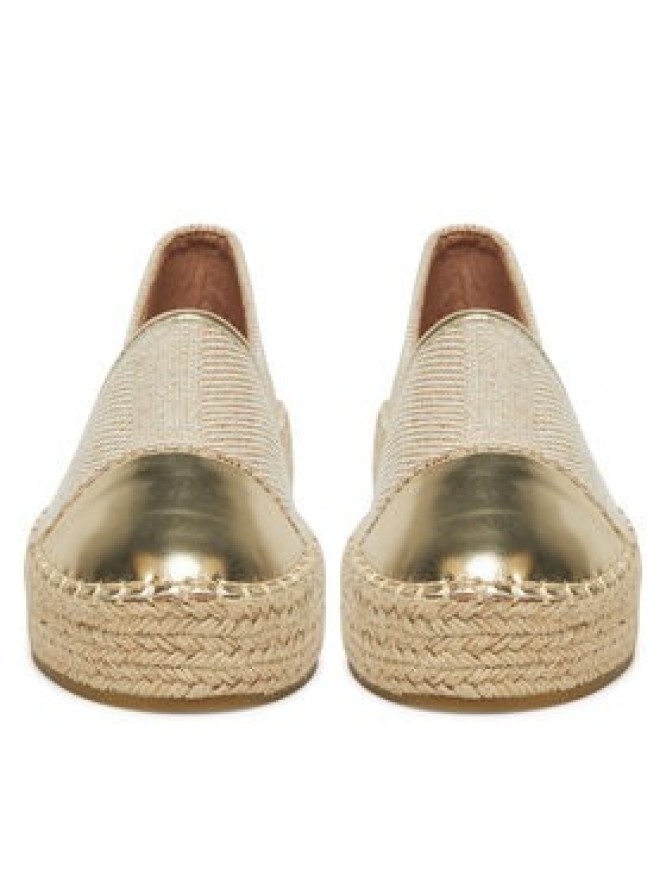 DeeZee Espadryle JSZ701-2 Złoty