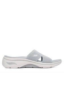 Skechers Klapki Gowalk Arch Fit 2.0 - Dakota 140865/LTGY Szary