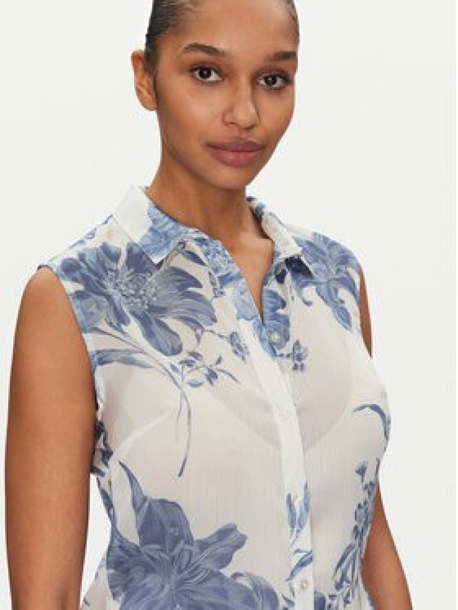 Guess Koszula W5GH95 WDW82 Kolorowy Slim Fit