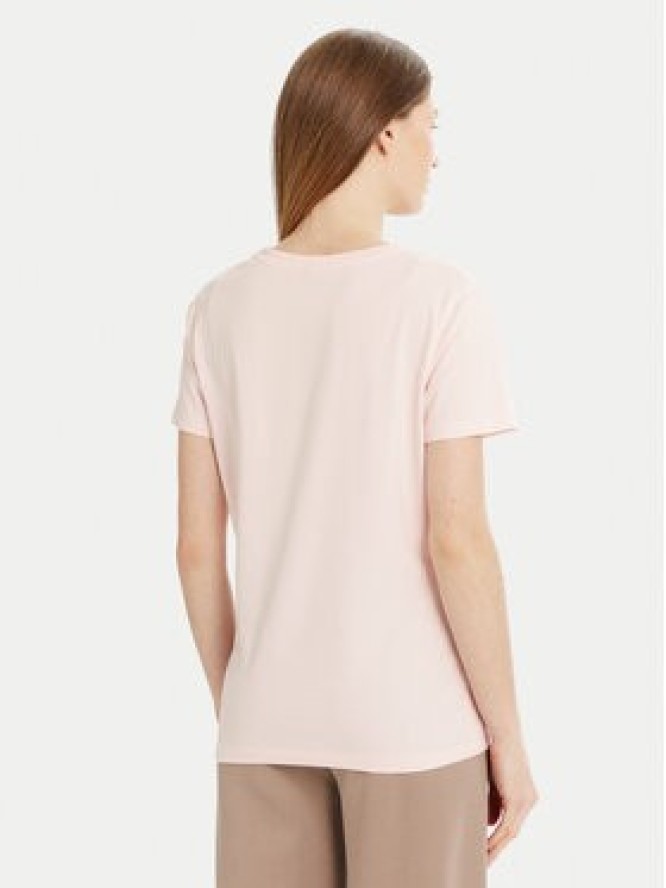 Guess T-Shirt V4YI09 J1314 Beżowy Regular Fit