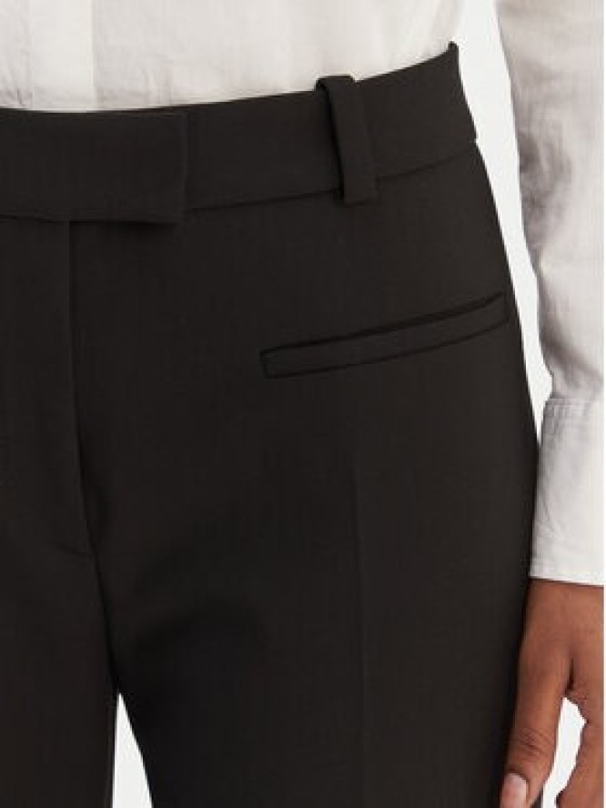 HUGO Spodnie materiałowe Hilayla 50555896 Czarny Slim Fit