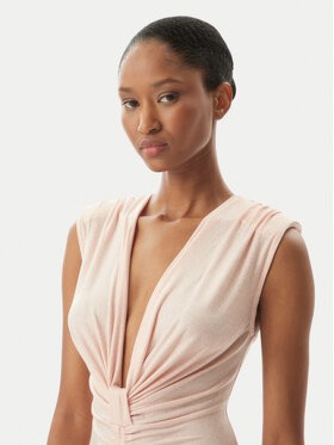 Rinascimento Sukienka wieczorowa CFC0122483003 Różowy Regular Fit