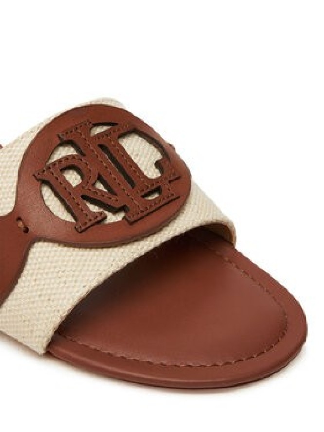 LAUREN RALPH LAUREN Klapki Alegra 802826823001 Beżowy