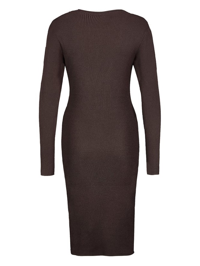 Eight2Nine Sukienka w kolorze brązowym rozmiar: S