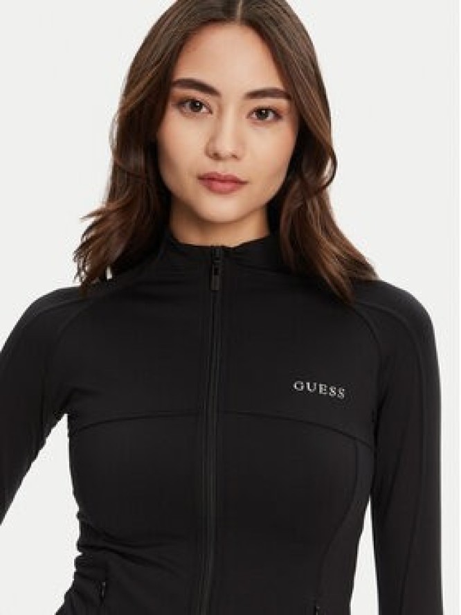 Guess Bluza V5RP17 KCD02 Czarny Regular Fit