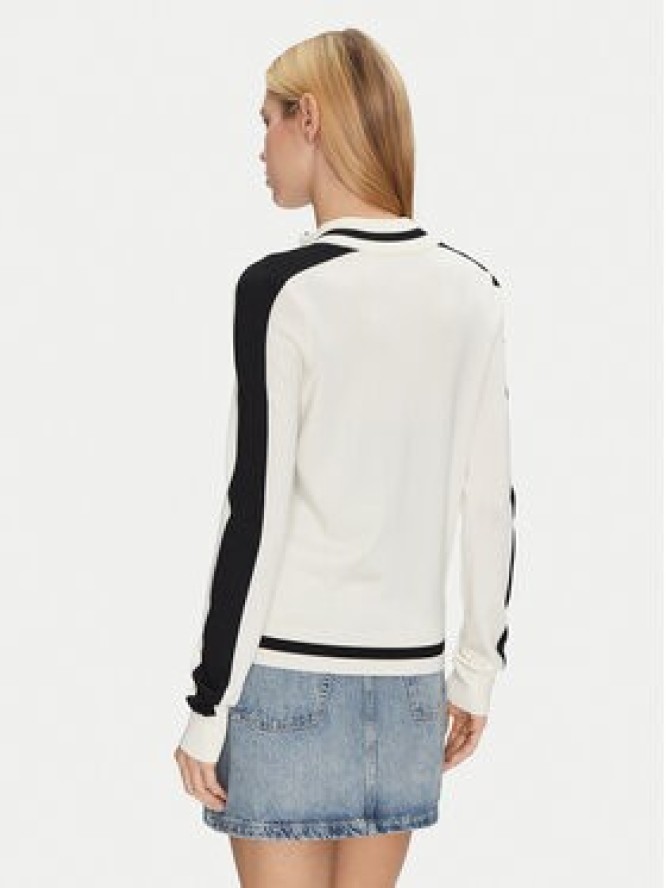 Guess Bluza V5GQ01 Z3D60 Beżowy Regular Fit