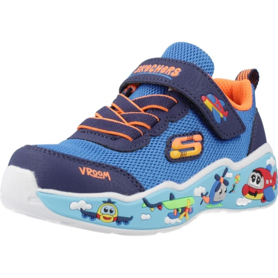 Buty SKECHERS PLAY SCENE Niebieski