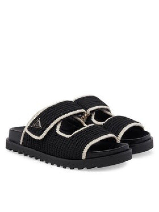 Guess Klapki FLJFDN FAB19 Czarny