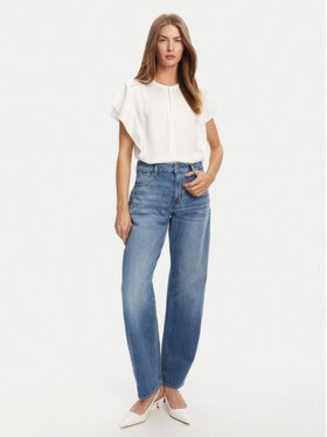 BOSS Bluzka Beliniara 50540635 Biały Regular Fit