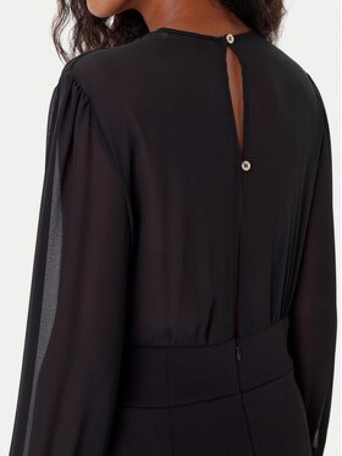 Rinascimento Sukienka koktajlowa CFC0126228003 Czarny Slim Fit