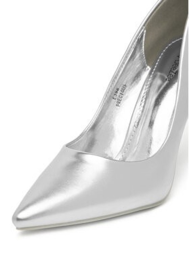 DeeZee Szpilki E396 Srebrny