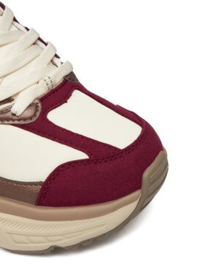 TWINSET Sneakersy 252TCP01C Bordowy