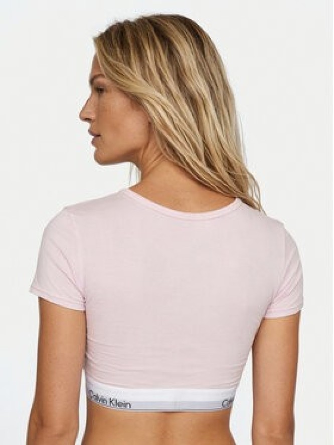 Calvin Klein Underwear T-Shirt LV00QF8495 Różowy Slim Fit