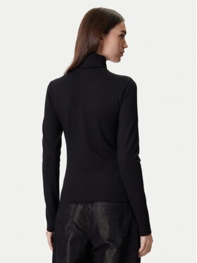 Karl Lagerfeld Jeans Golf A4W17015 Czarny Slim Fit