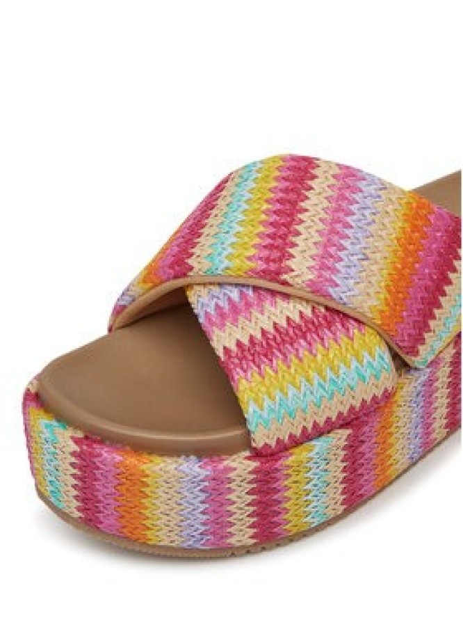 Roxy Klapki LT0613-63 Różowy