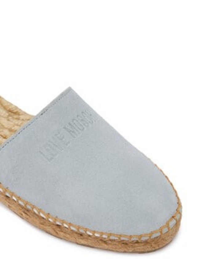 LOVE MOSCHINO Espadryle JA10562G0OIG5701 Błękitny