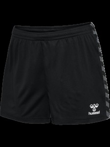 hummel Szorty hmlAUTHENTIC PL SHORTS WOMAN z poliestru czarne