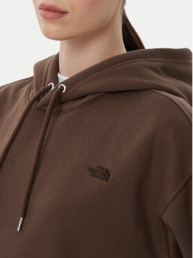 The North Face Bluza Tnf Essential Simple Dome Boxy Os NF0A8HBX Brązowy Regular Fit