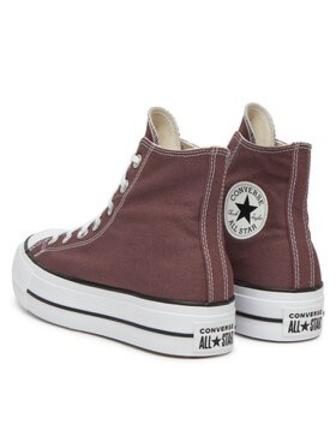 Converse Trampki Chuck Taylor All Star Lift Platform A10646C Bordowy