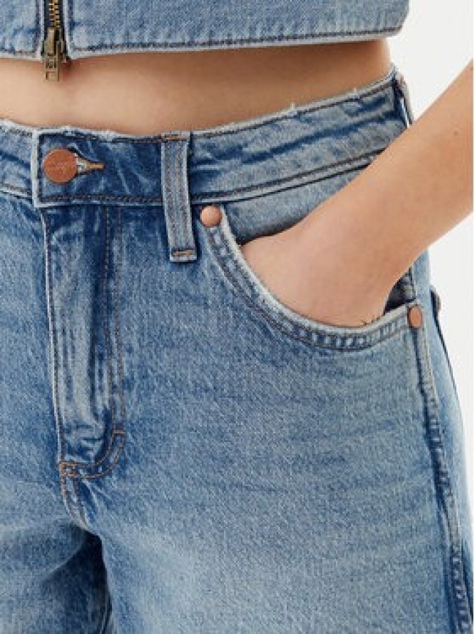Wrangler Szorty jeansowe Cowboy 112362703 Niebieski Relaxed Fit