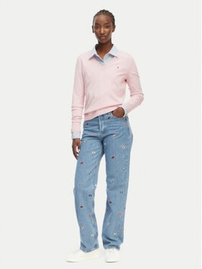 Tommy Jeans Jeansy Layla DW0DW23100 Niebieski Slim Fit