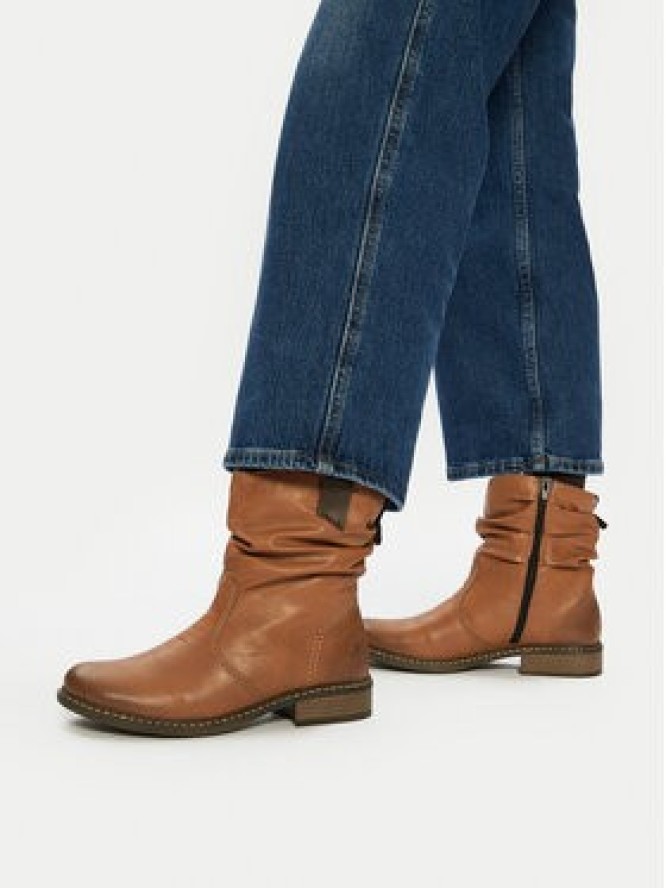 Rieker Botki Z4180-22 Brązowy