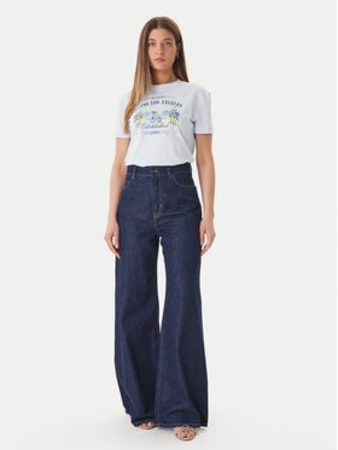 Guess T-Shirt W6GI27 K3160 Niebieski Regular Fit