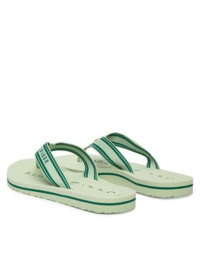 Tommy Hilfiger Japonki Th Webbing Summer Sandal FW0FW09193 Zielony