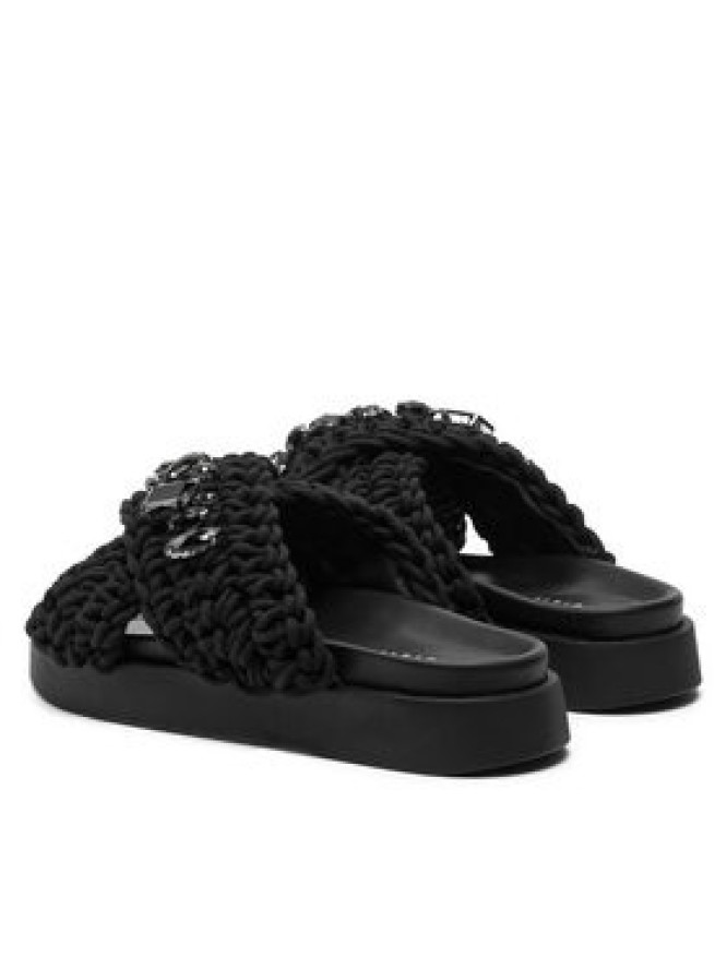 Inuikii Klapki Woven Stones 70104-106 Czarny