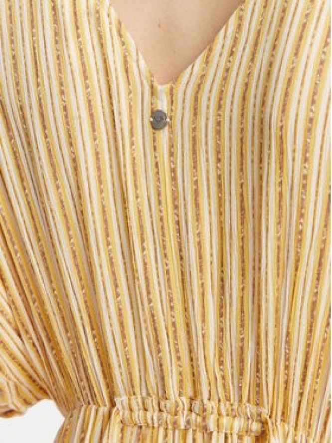 Roxy Sukienka letnia ERJWD03864 Żółty Regular Fit