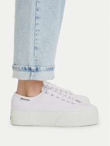 Superga Tenisówki 3790 Platform S3134MW Biały