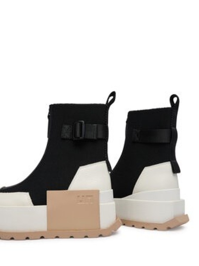 United Nude Botki Roko Bootie III 11044510165 Czarny
