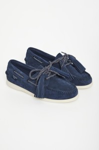 Mokasyny damskie zamszowe Dockside WEEKEND MAX MARA