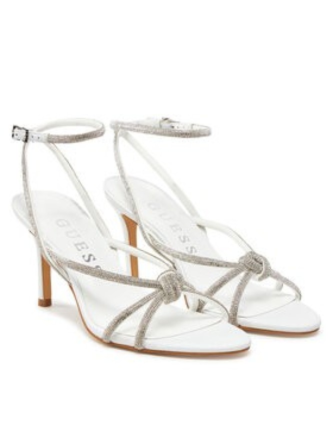 Guess Sandały FLJMRT ELE03 Biały