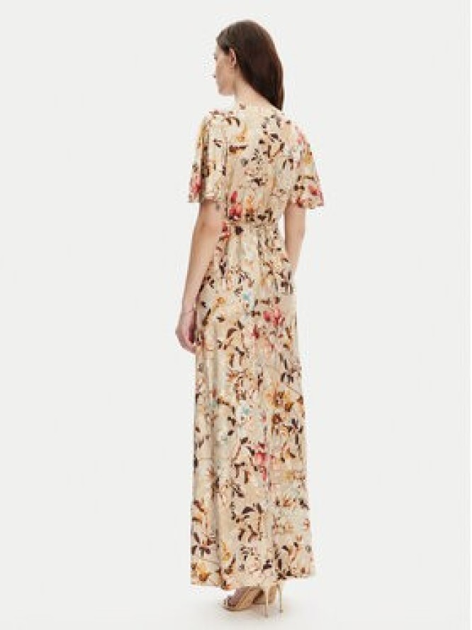 Guess Sukienka wieczorowa W5YK01 WHEZ2 Beżowy Regular Fit