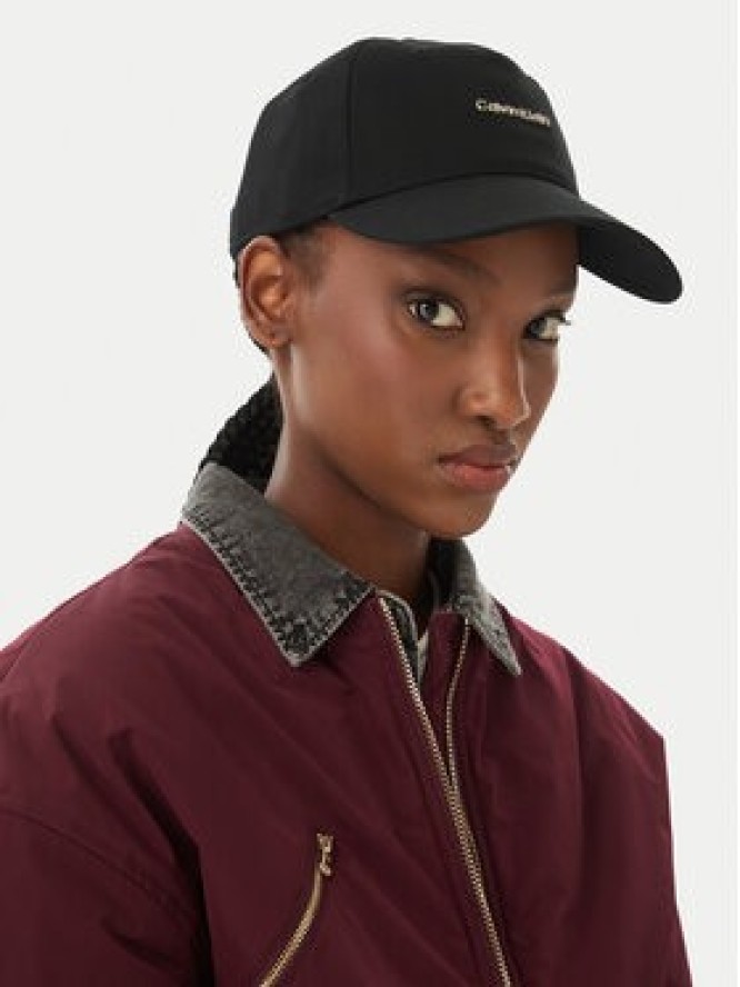 Calvin Klein Czapka z daszkiem Cotton Twill W/ Hw Cap LV04F5072G Czarny