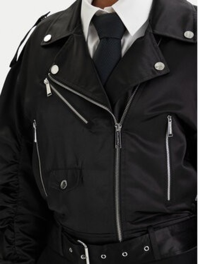 KARL LAGERFELD Kurtka bomber B1W14002 Czarny Regular Fit