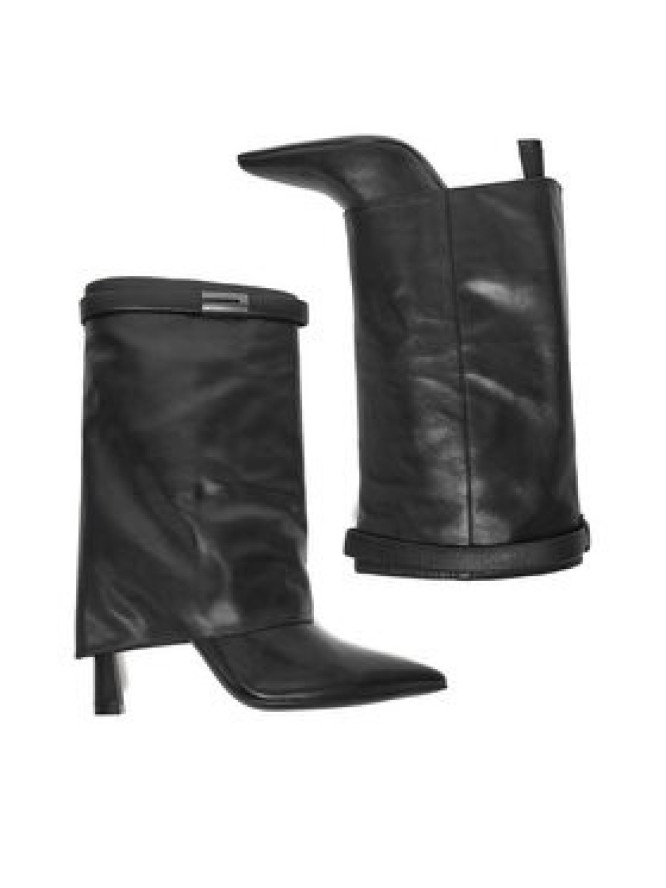 Eva Minge Botki EO-DULCE-GLC8537C-8.5-722-2 Czarny