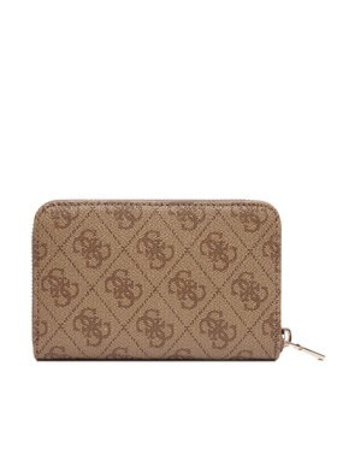 Guess Portfel Yvonne Logo Slg SWSG23 78140 Beżowy ciemny