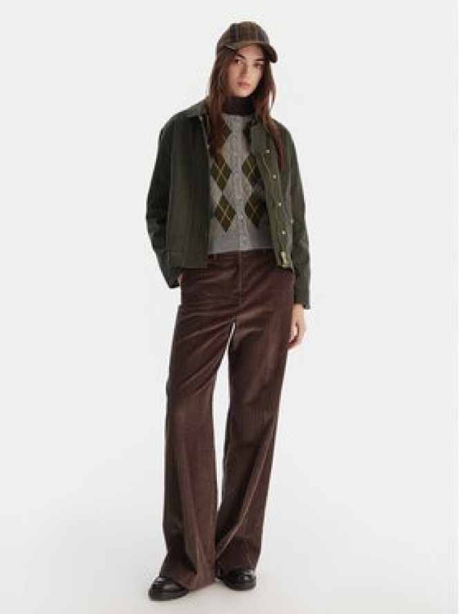 Hunter Kurtka przejściowa Leith HARW0065251 Zielony Oversize