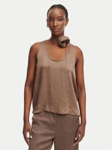 Marella Top Apogeo 2613161045 Brązowy Regular Fit